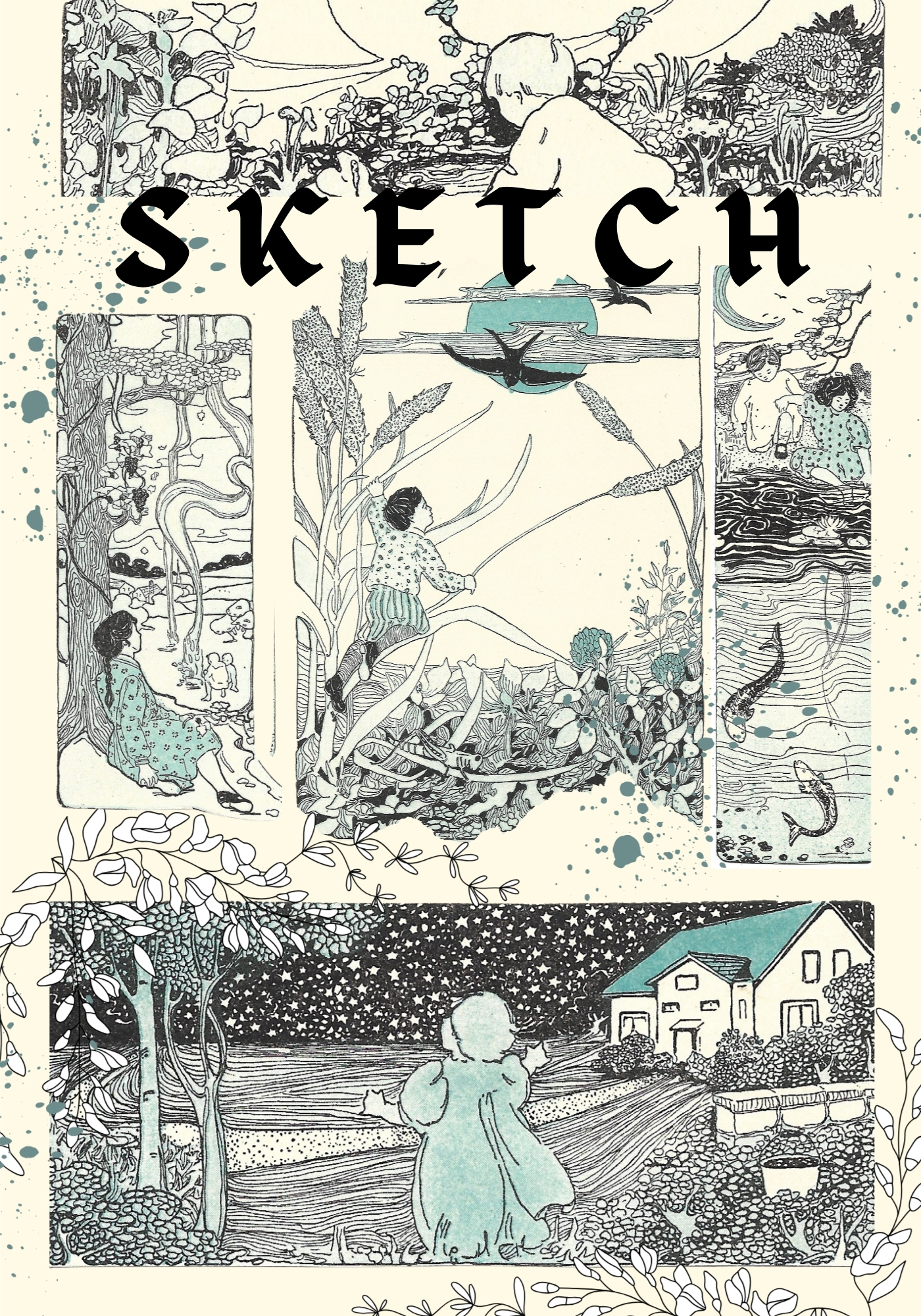 Vintage Style Sketchbook Starlight