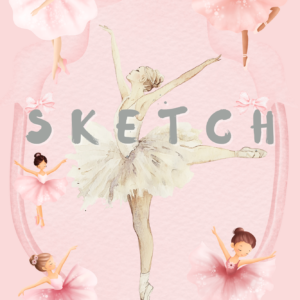 Ballet Dreams Sketch Book