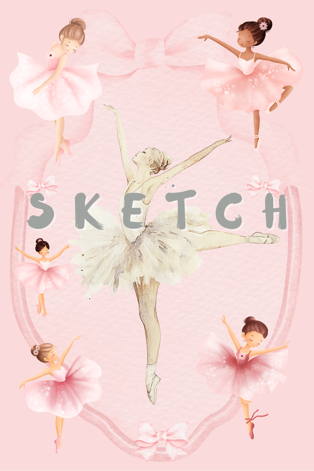 Ballet Dreams Sketch Book