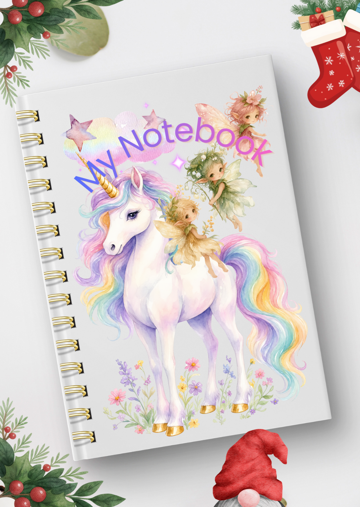 Unicorn and Fairies Print - Image 2